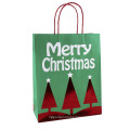 China Factory Custom Printing Kraft Paper Christmas Gift Packaging Bag